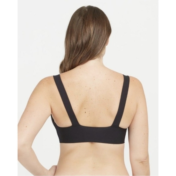Spanx Bra-llelujah! Lightly Lined Full‎ Coverage Bra 32DDD matte black - Picture 2 of 6